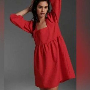 AMADI Anthropologie  Mini Textured Babydoll